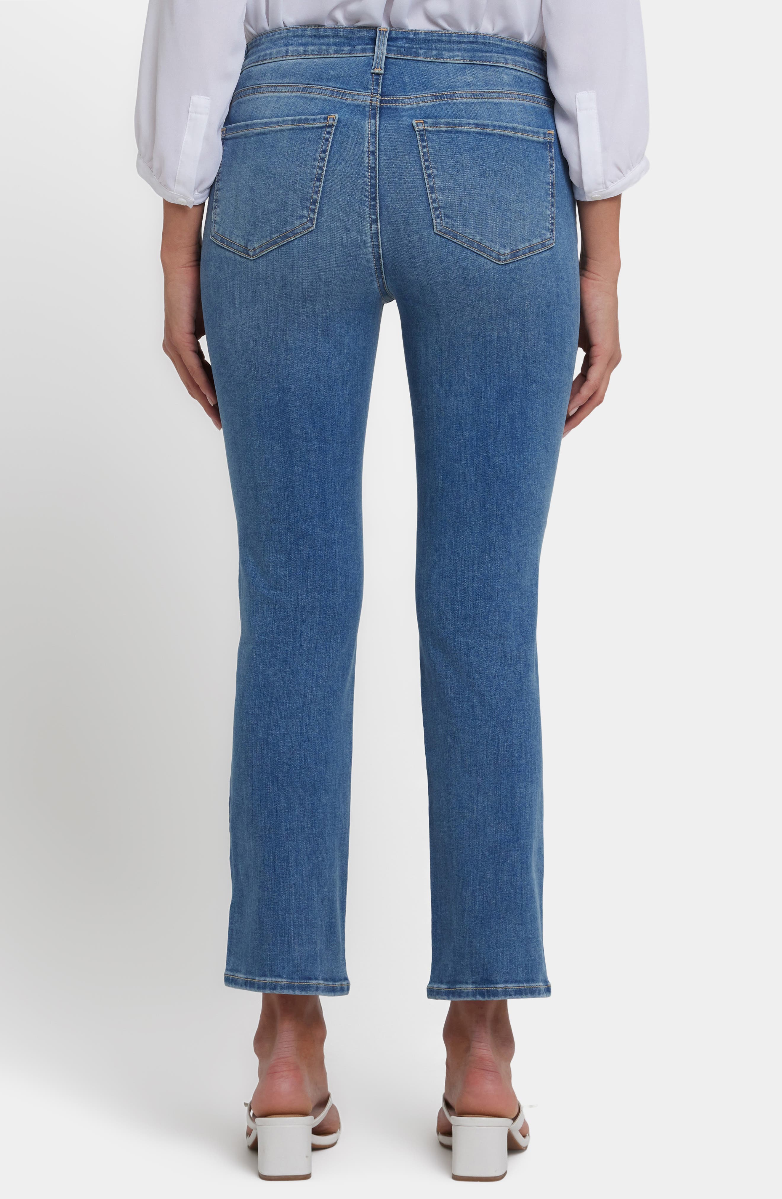 Sheri Side Slit Ankle Slim Jeans - image 2