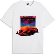 PUMA Scuderia Ferrari Tribes Cotton Graphic T-Shirt