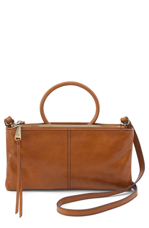 Sable Leather Crossbody Bag