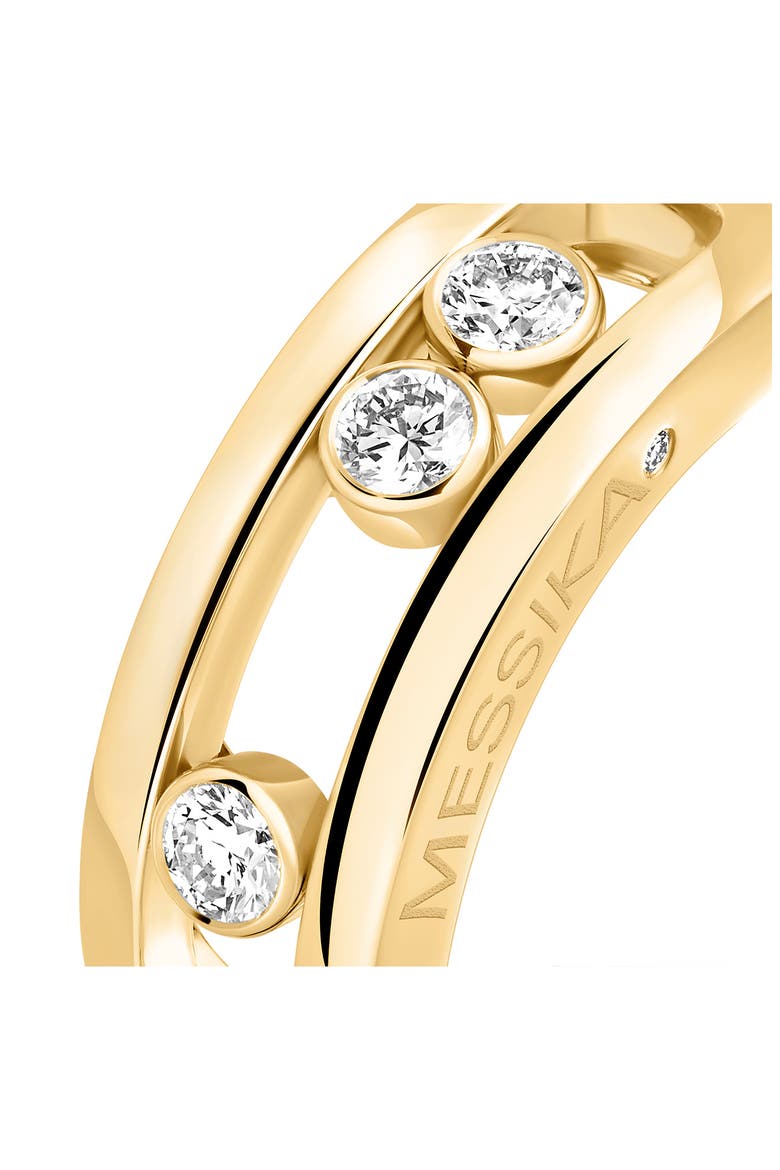 Move Classique Diamond Band Ring, Alternate, color, YELLOW GOLD
