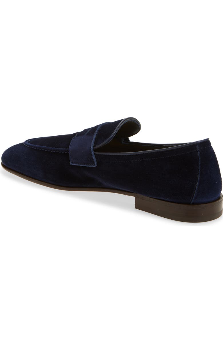 Brunello Cucinelli Deconstructed Penny Loafer, Alternate, color, C8862 Blue