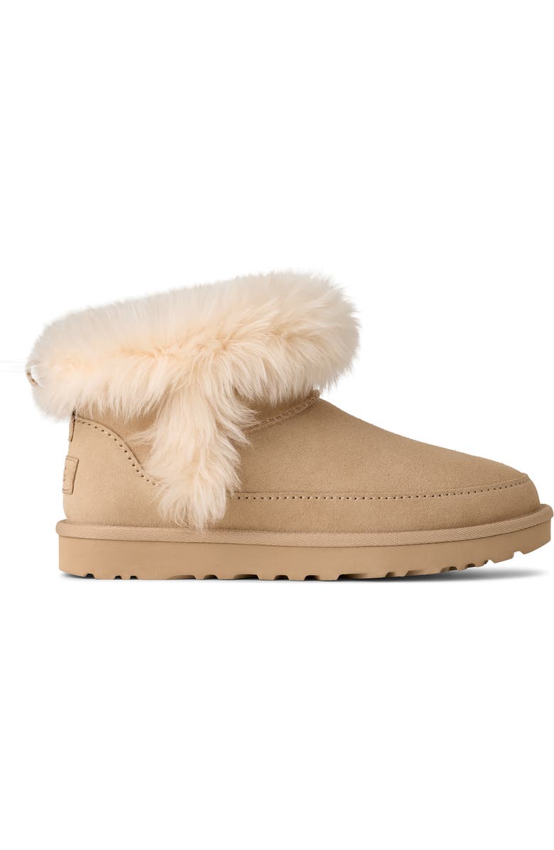 UGG<sup
®</sup
Classic Ultra Mini Chalet Boot, Alternate, color, Sandcastle