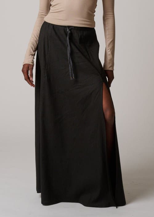 Leisure Lab Sunset Flow Skirt In Black