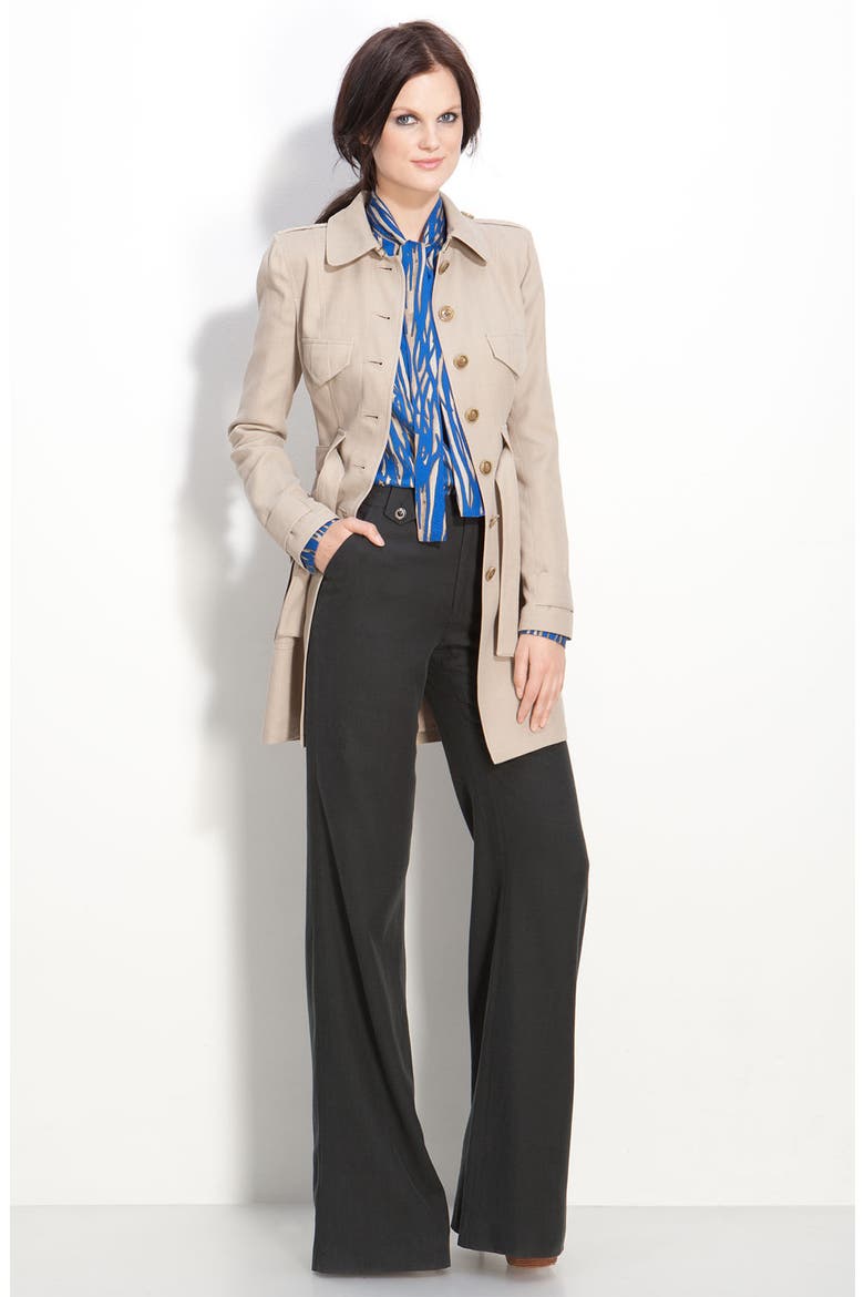 'Thompson' Belted Cargo Trench, Main, color, KHAKI