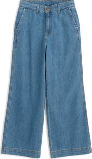 Seasalt Cornwall Sennen Cove High Waist Wide Leg Jeans