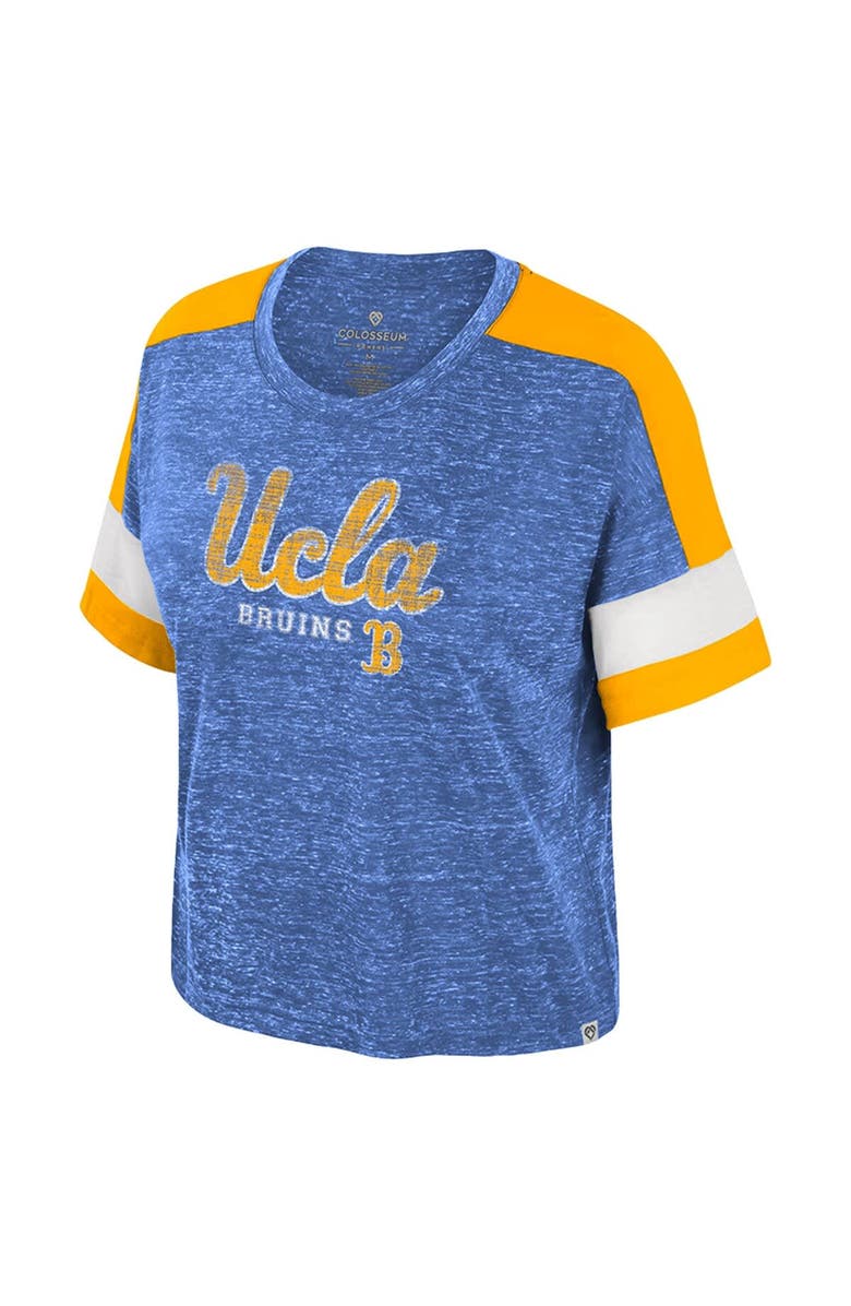 COLOSSEUM Women's Colosseum Blue UCLA Bruins Color Block Scoop Neck T-Shirt, Alternate, color, 