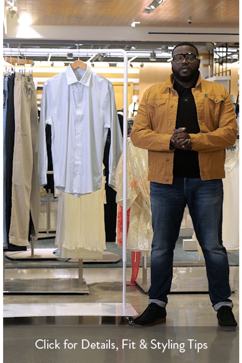 Traditional Fit Plaid Premium Performance Dress Shirt video