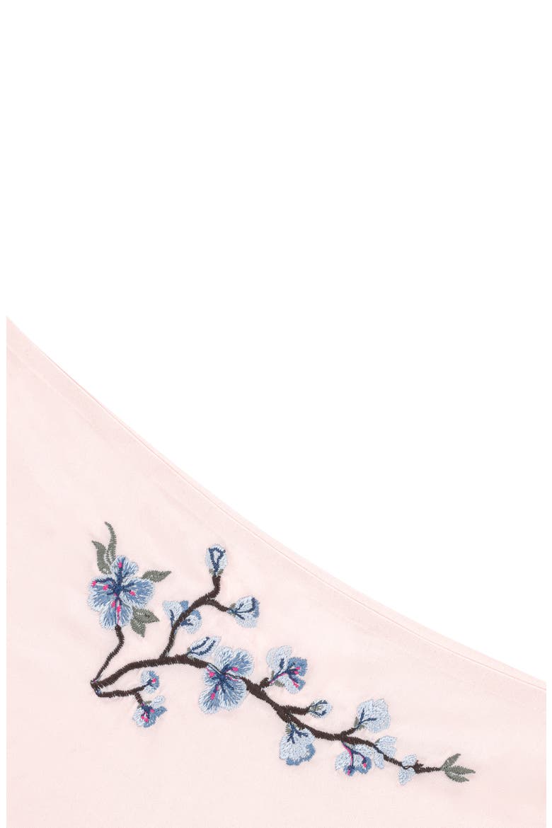 Soft Seamless Thong with Embroidery, Alternate, color, ROSE QUARTZ