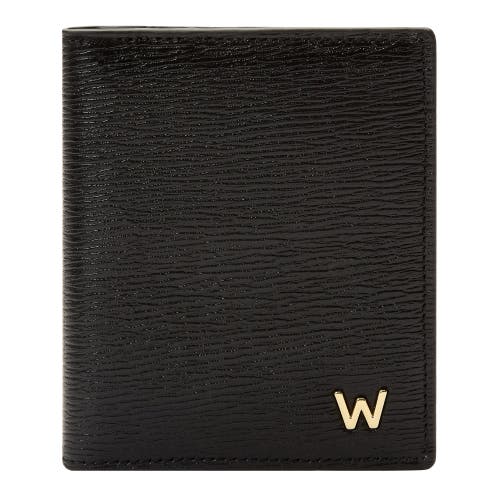 Wolf W Id Card Case In Black