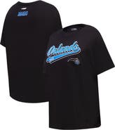 PRO STANDARD Women's Pro Standard Black Orlando Magic Script Boyfriend T-Shirt