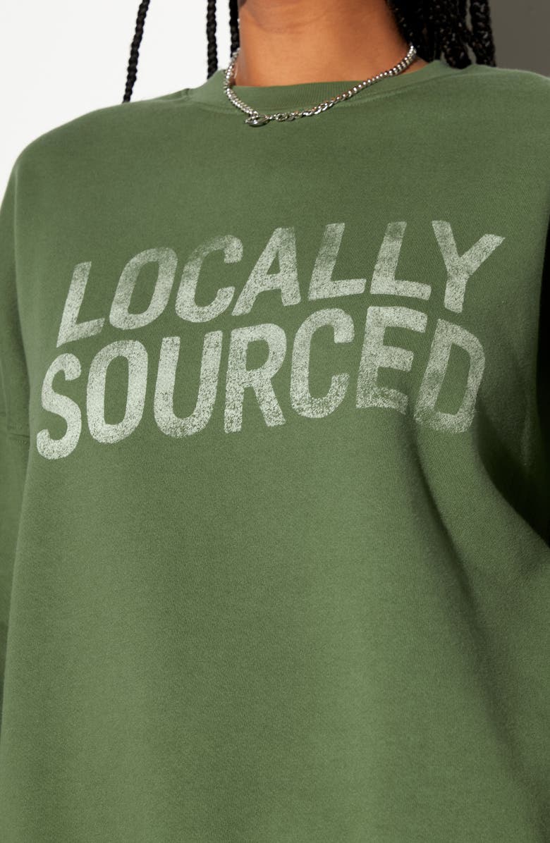 Spiritual Gangster Local Boyfriend Crewneck Sweatshirt, Alternate, color,