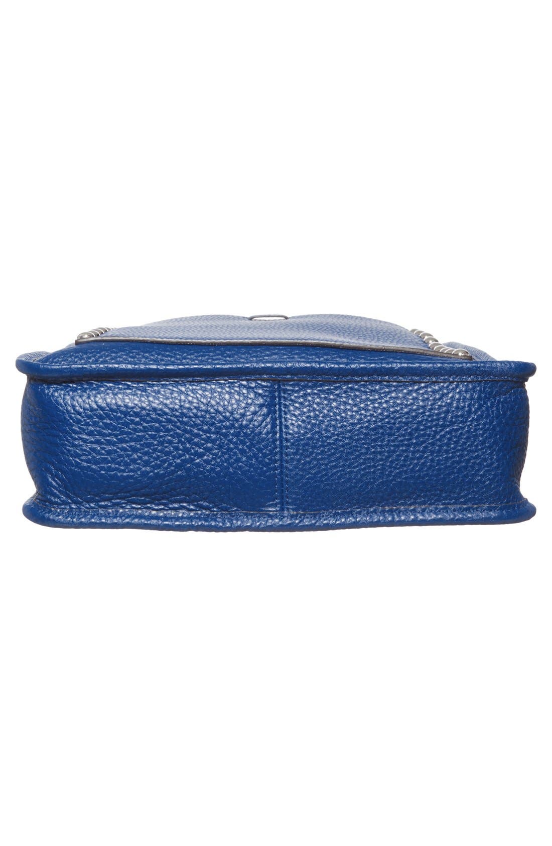Unlined Feed Bag, Alternate, color, COBALT/ SILVER HRDWR