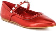 Rag & Co Gloxinia Water Repellent Pointed Toe Flat