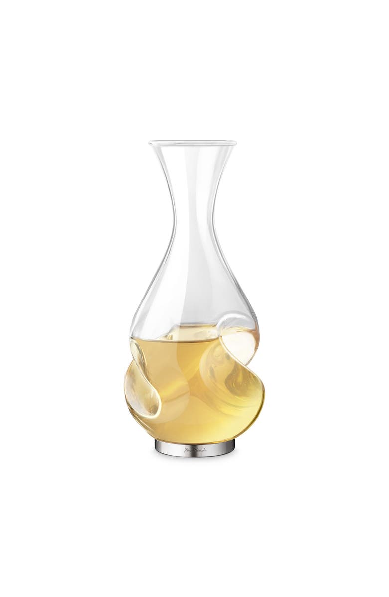 FINAL TOUCH L'Grand Conundrum Aerator Decanter, Alternate, color, Clear