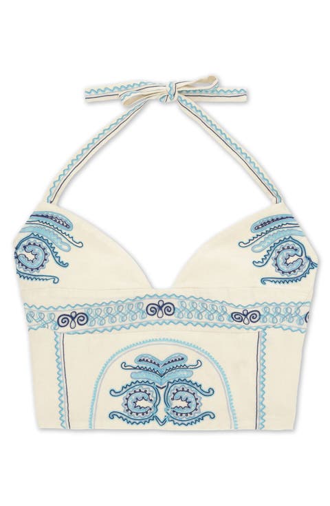 Aura Embroidered Top