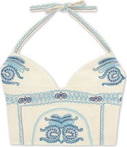 Fortela Aura Embroidered Top