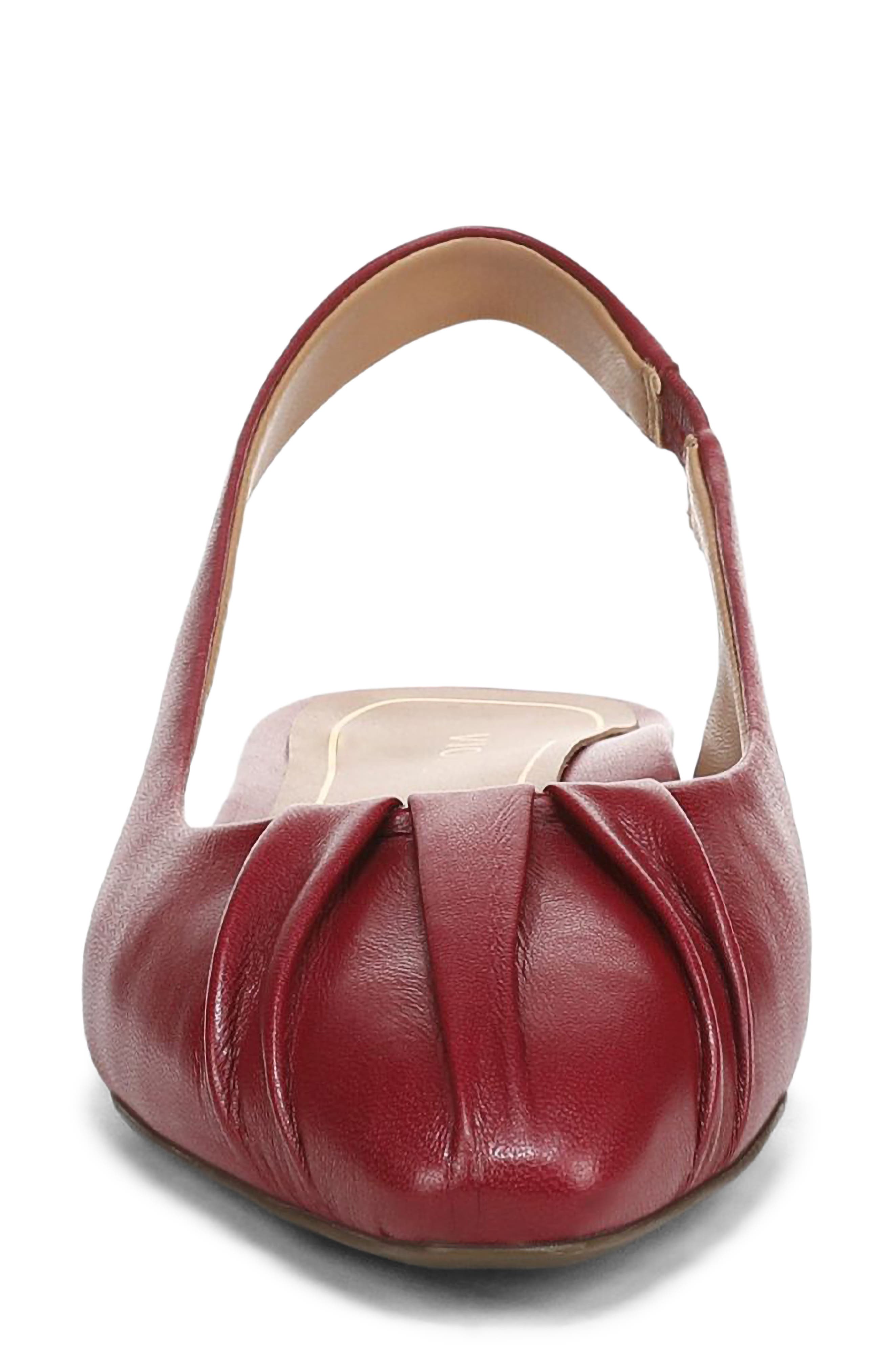 Gabriella Slingback Flat, Alternate, color, TIBETAN RED LEATHER