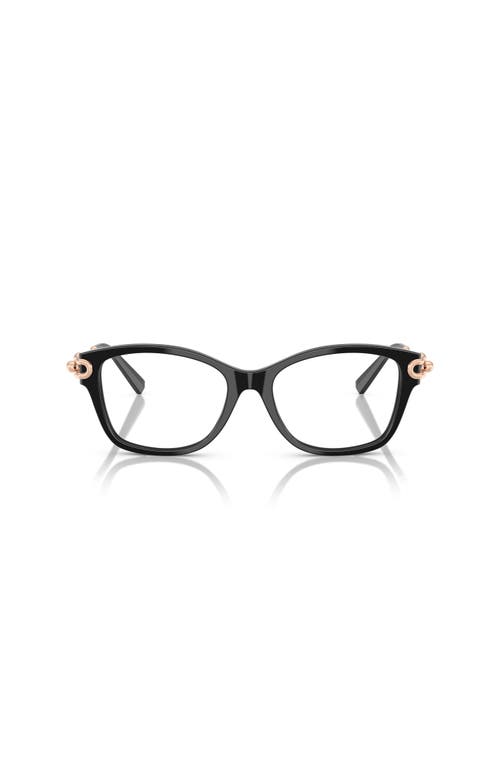 Tiffany & Co . 51mm Butterfly Optical Glasses In Black