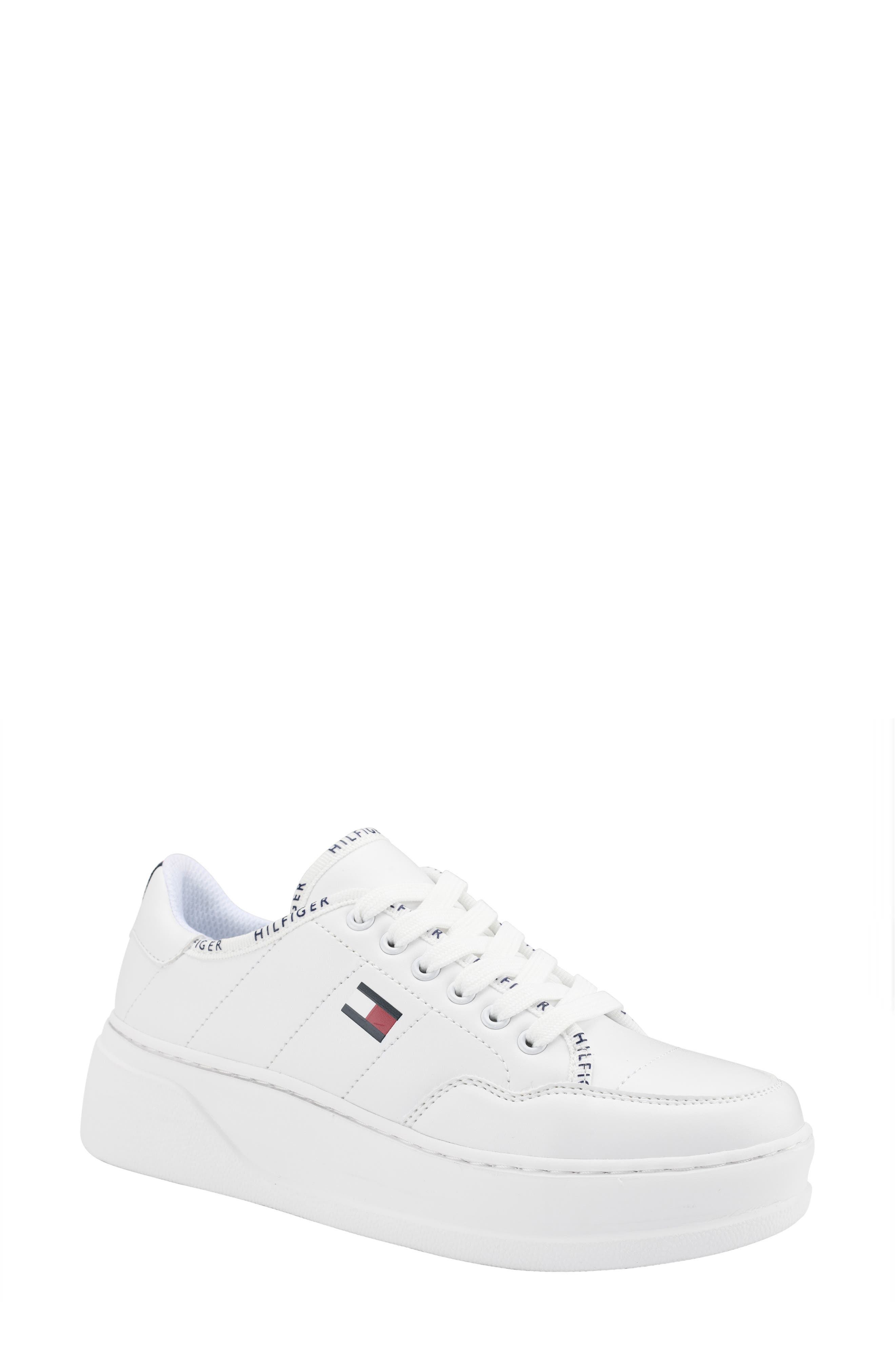 Tommy Hilfiger Grazie Platform Sneaker, Main, color, White 141
