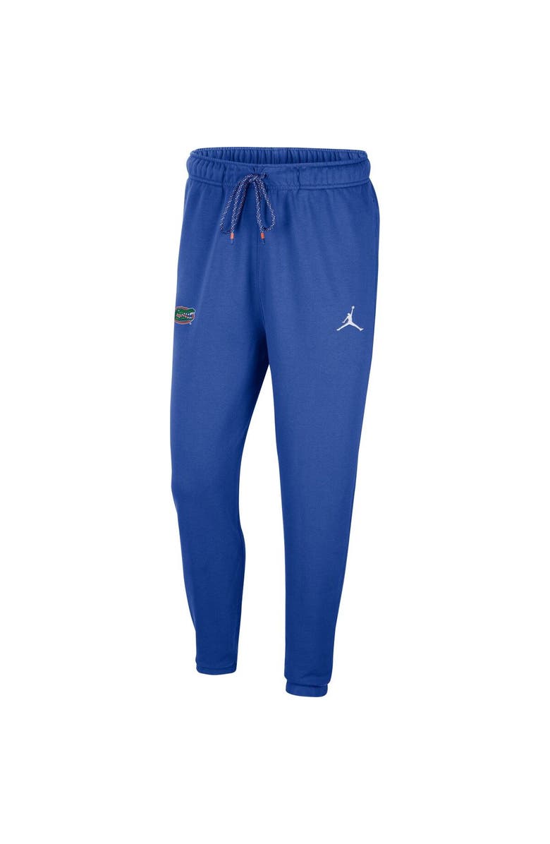 Jordan Brand Men's Jordan Brand Royal Florida Gators Logo Travel Fleece Pants, Alternate, color, Royal