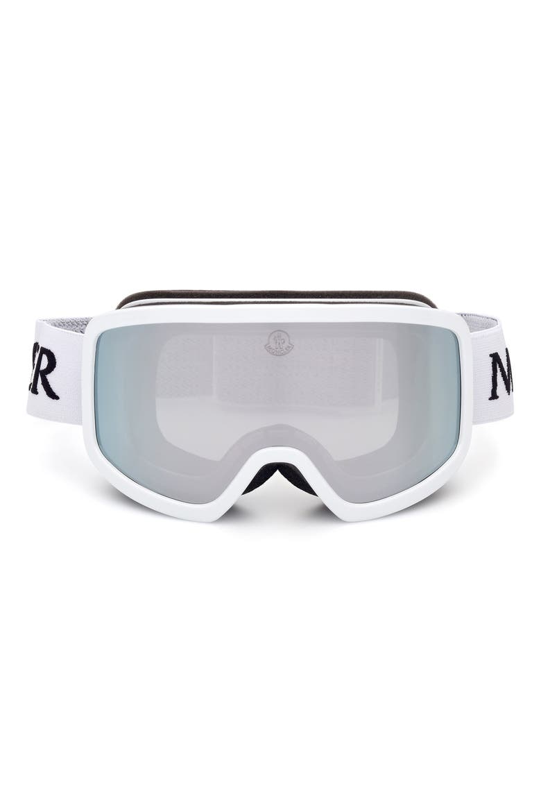 Terrabeam 180mm Snow Goggles, Main, color, Optic White / Smoke Mirror