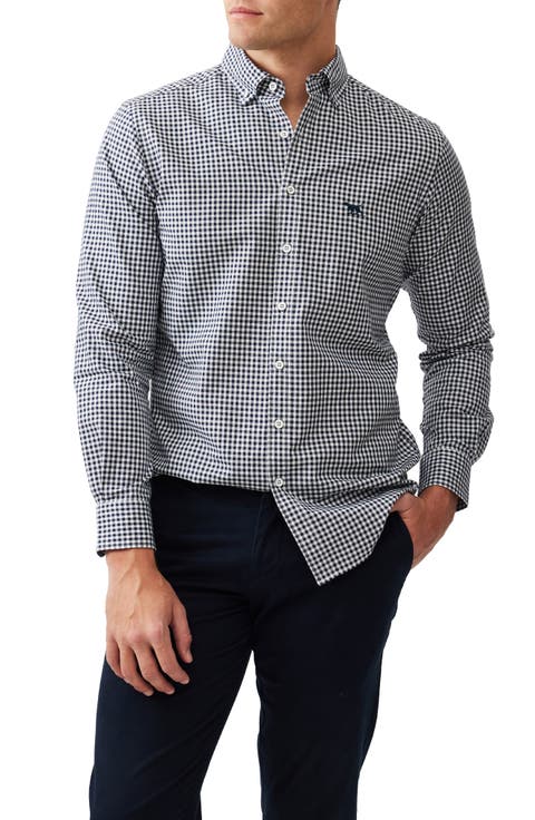 Gunn Check Oxford Sports Fit Button-Down Shirt