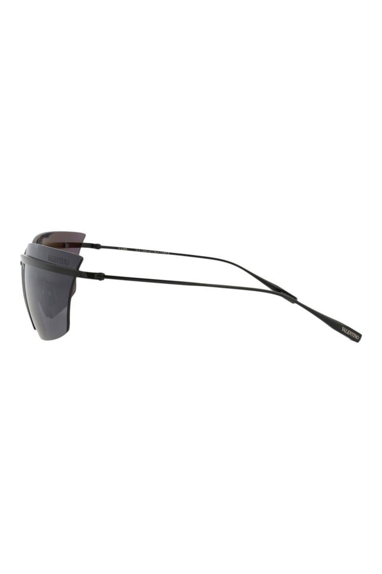 Special Edition 67mm Shield Sunglasses, Alternate, color, BLACK BLACK GREY