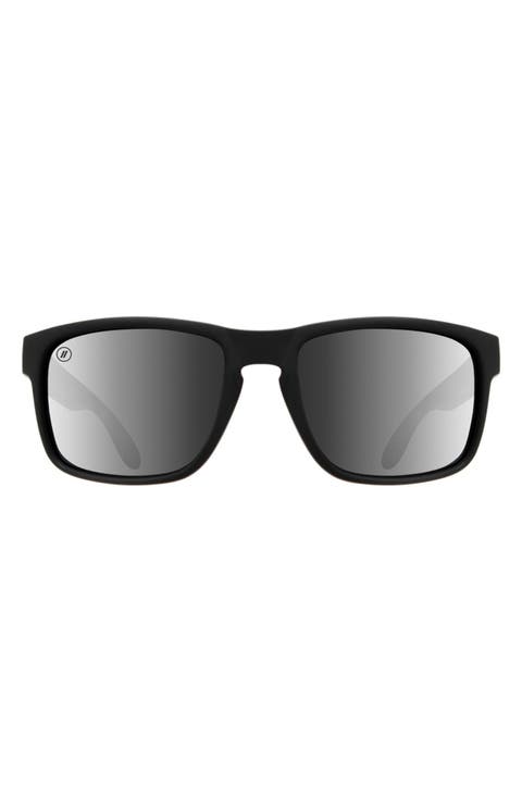 Canyon 55mm Polarized Square Sunglasses