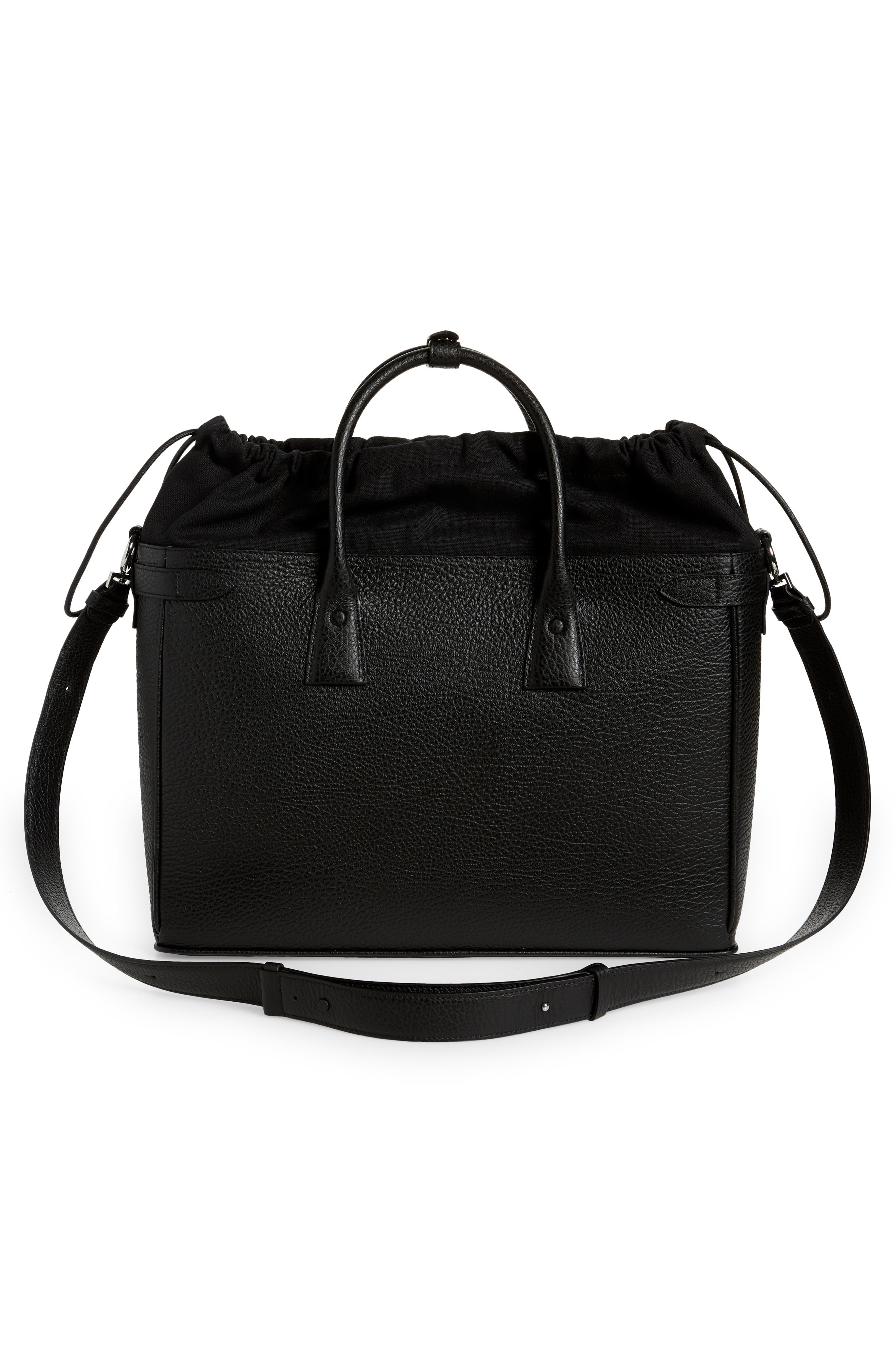 Maison Margiela 5AC Daily Leather Document Holder Satchel, Alternate, color, 