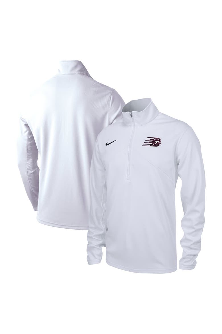 Unisex Nike  White Toronto Tempo Performance Quarter-Zip Jacket, Main, color, White