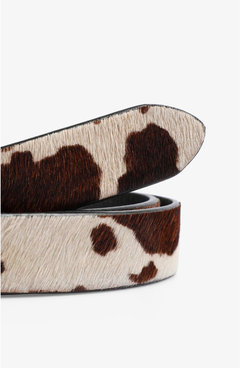 Scalpers Animal Belt Girls, Alternate, color, Brownoffwhite