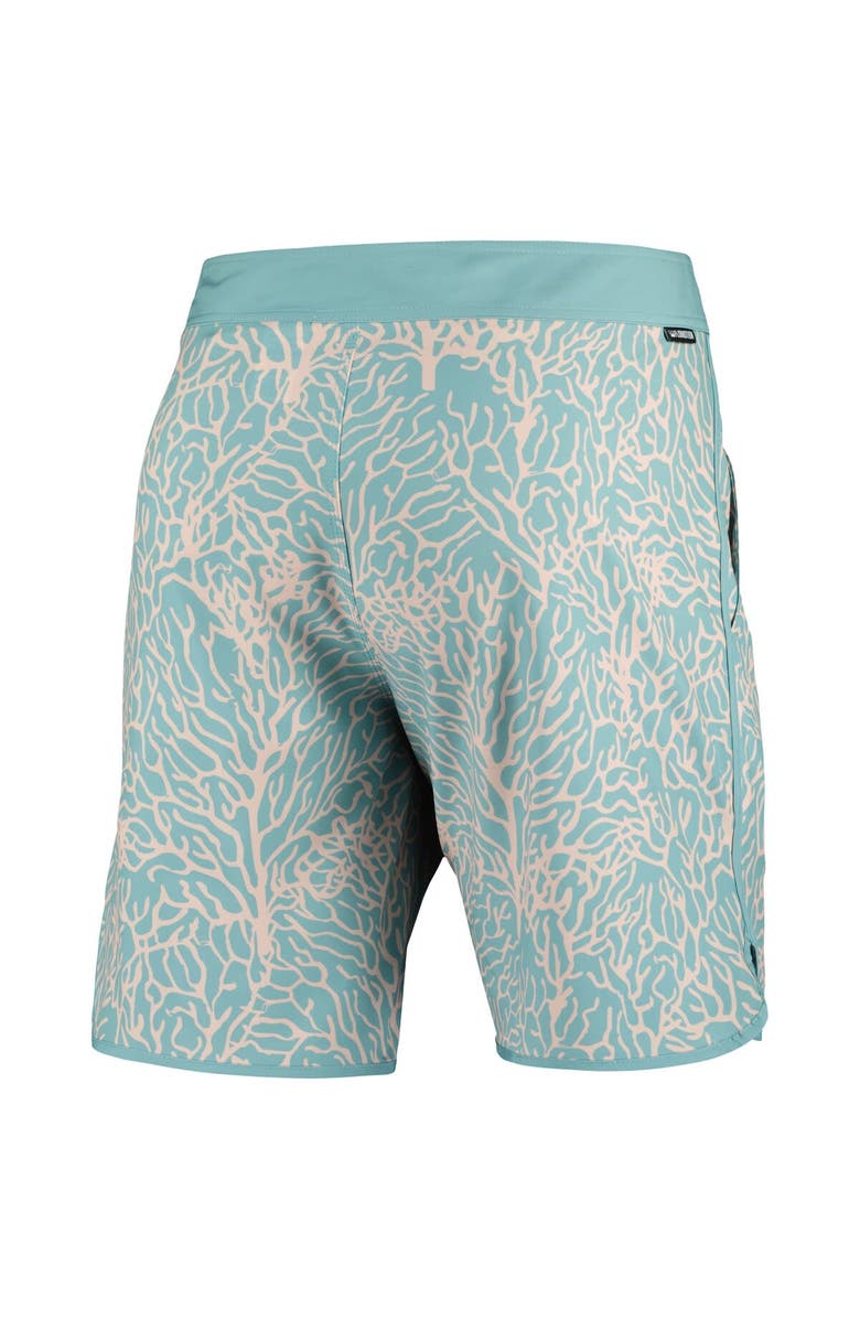 FLOMOTION Men's Flomotion Blue THE PLAYERS Coral Reef Board Shorts, Alternate, color, Blue
