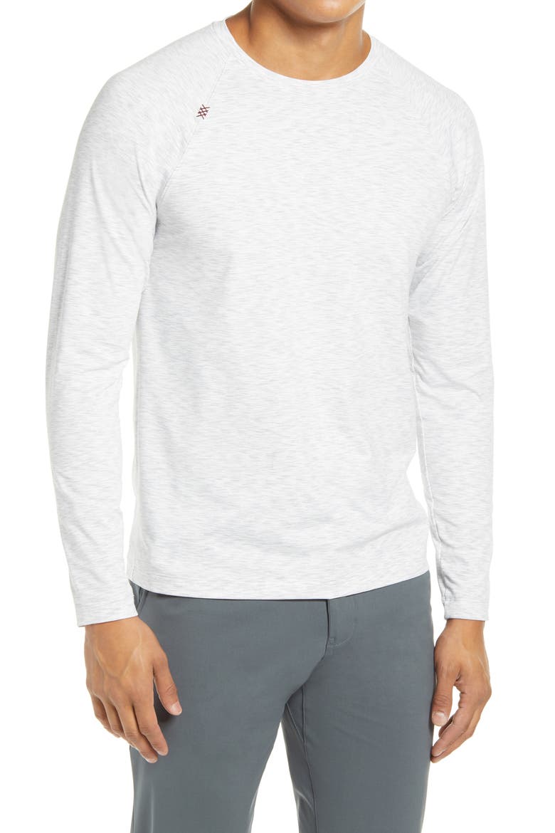 Reign Long Sleeve T-Shirt, Main, color, GRAY SPACE DYE