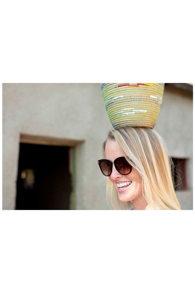 'Adeline' 51mm Sunglasses, Alternate, color, TORTOISE/ GOLD