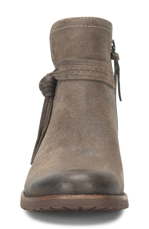 Söfft Blake Waterproof Bootie In Taupe Suede