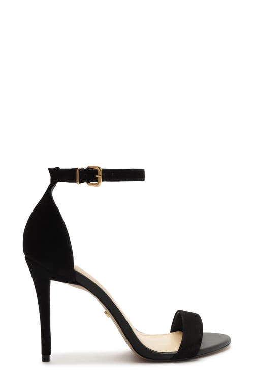 Arezzo Isabelli Ankle Strap Sandal In Black