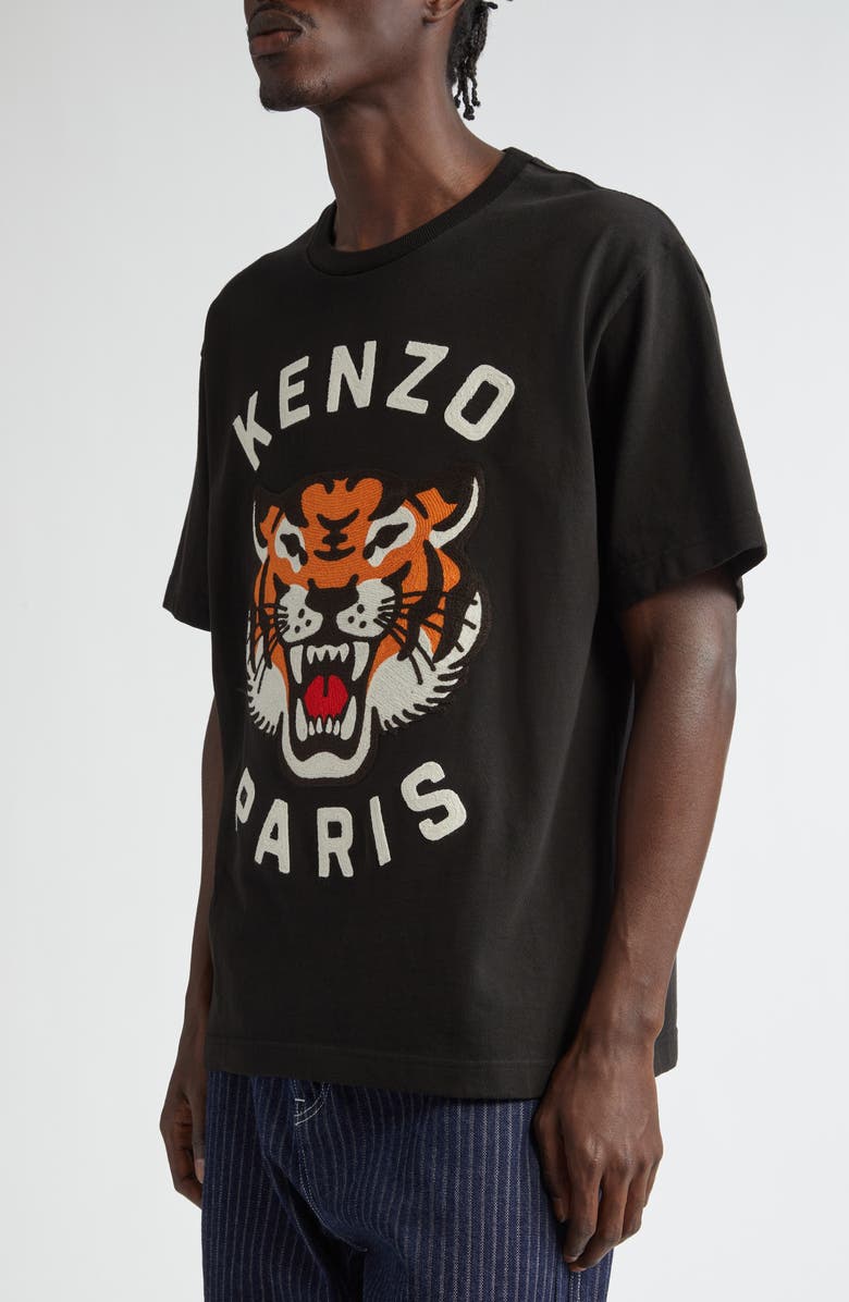 KENZO Lucky Tiger Oversize Graphic T-Shirt, Alternate, color,