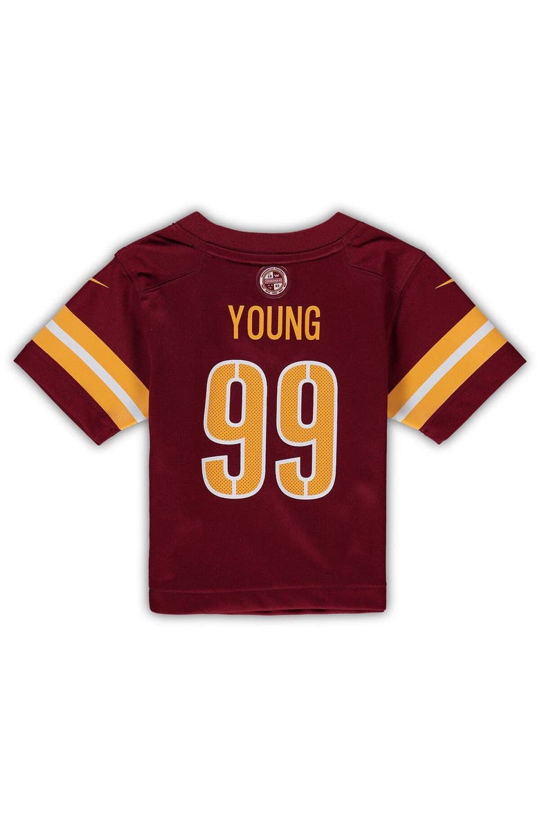 Nike Infant Nike Chase Young Burgundy Washington Commanders Game Jersey, Alternate, color, 