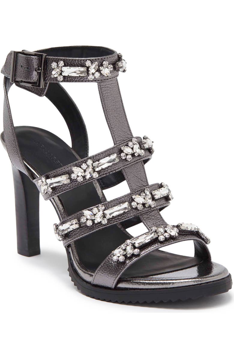KARL LAGERFELD PARIS Bristol T-Strap Sandal, Main, color,