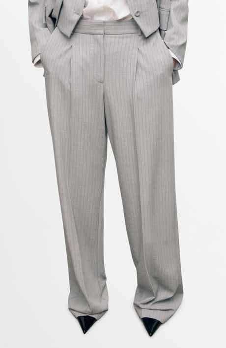 MANGO Pinstripe Suit Pants