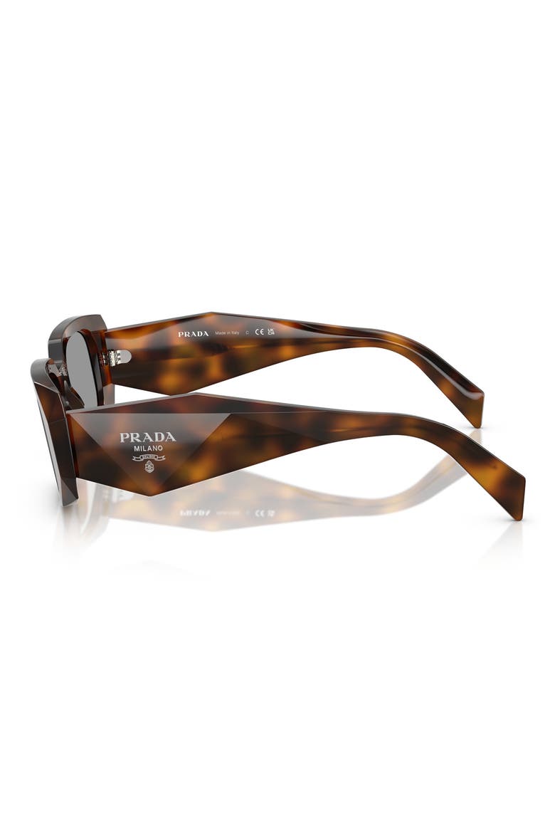 51mm Rectangular Sunglasses, Alternate, color, TORTOISE/GREY