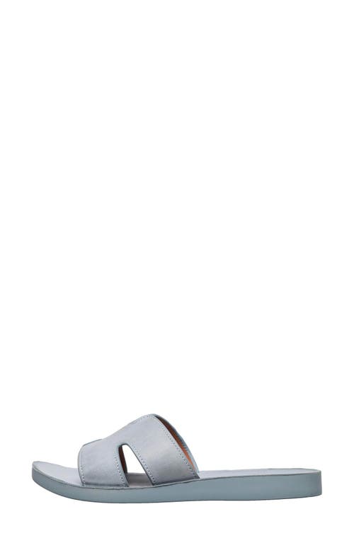 Antelope Alex Slide Sandal In Light Grey