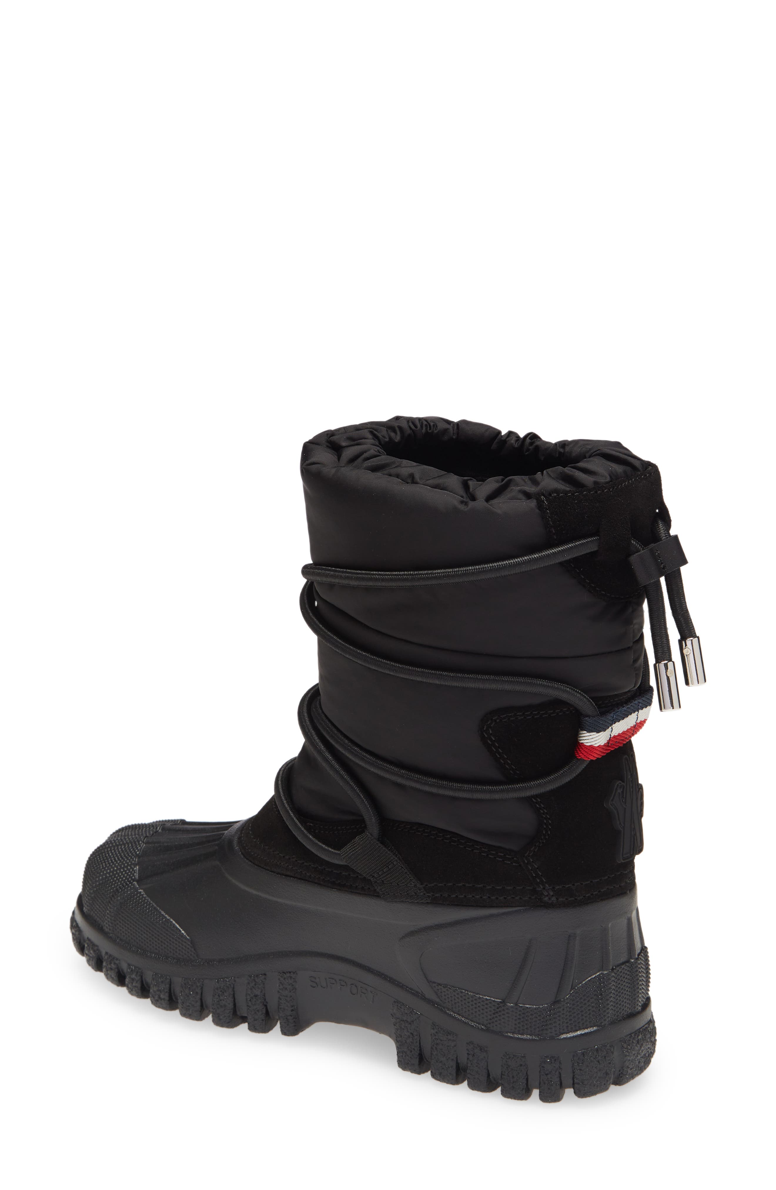 Moncler Chris Faux Fur Lined Waterproof Snow Boot, Alternate, color, 