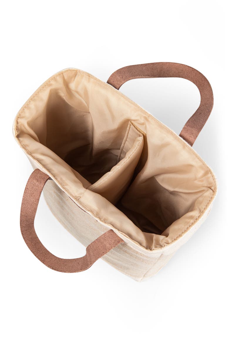 Pinot 2 Bottle Wine Bag, Alternate, color, BEIGE