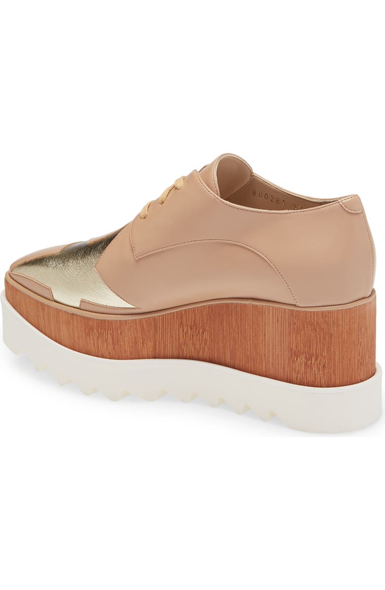 Stella McCartney Elyse Star Platform Derby, Alternate, color,