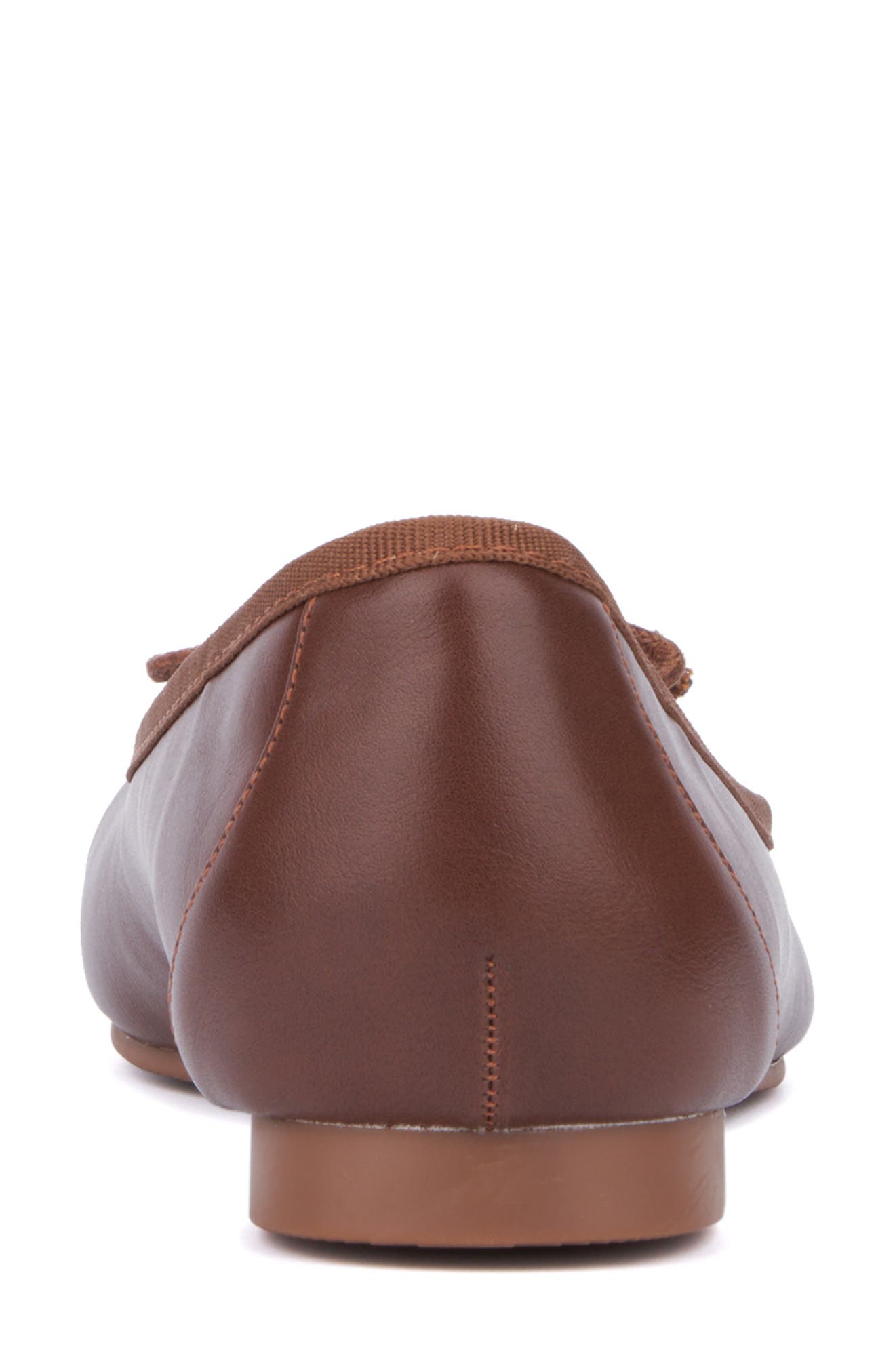 NEW YORK AND COMPANY Paulina Ballet Flat, Alternate, color, Chocolate