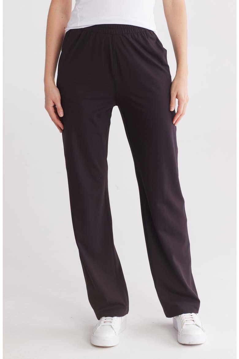 Wide Leg Pants, Main, color, BLACK