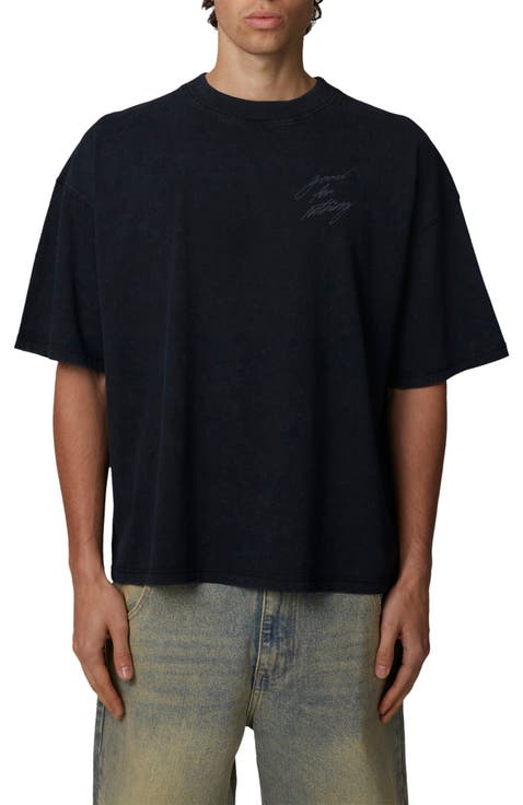 Boxy-Fit Silhouette T-Shirt