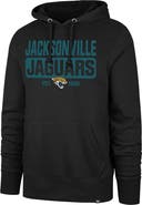 '47 Men's '47 Black Jacksonville Jaguars Box Out Headline Pullover Hoodie