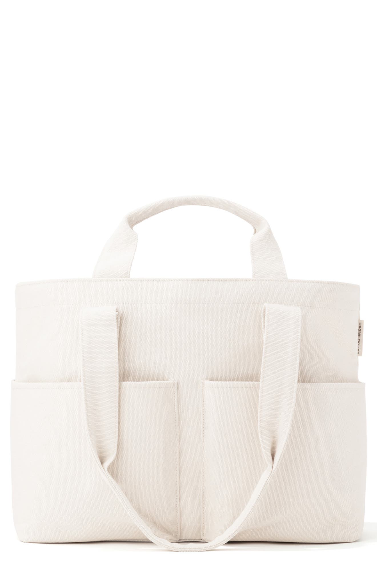 Small Vida Organic Cotton Tote, Main, color, NATURAL